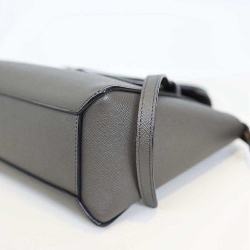 二手Celine Belt Nano 質感灰-8