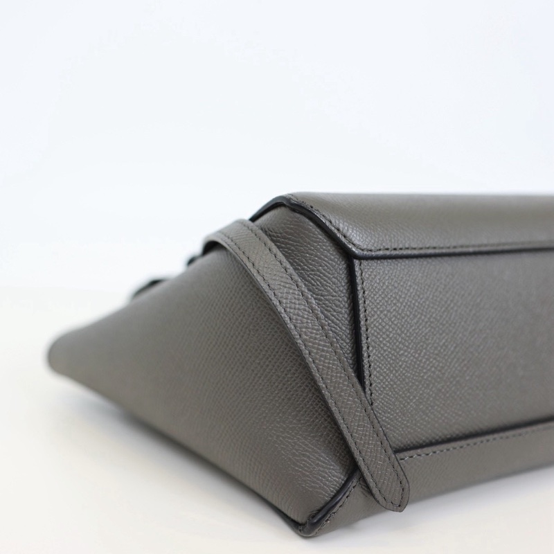 二手Celine Belt Nano 質感灰-9