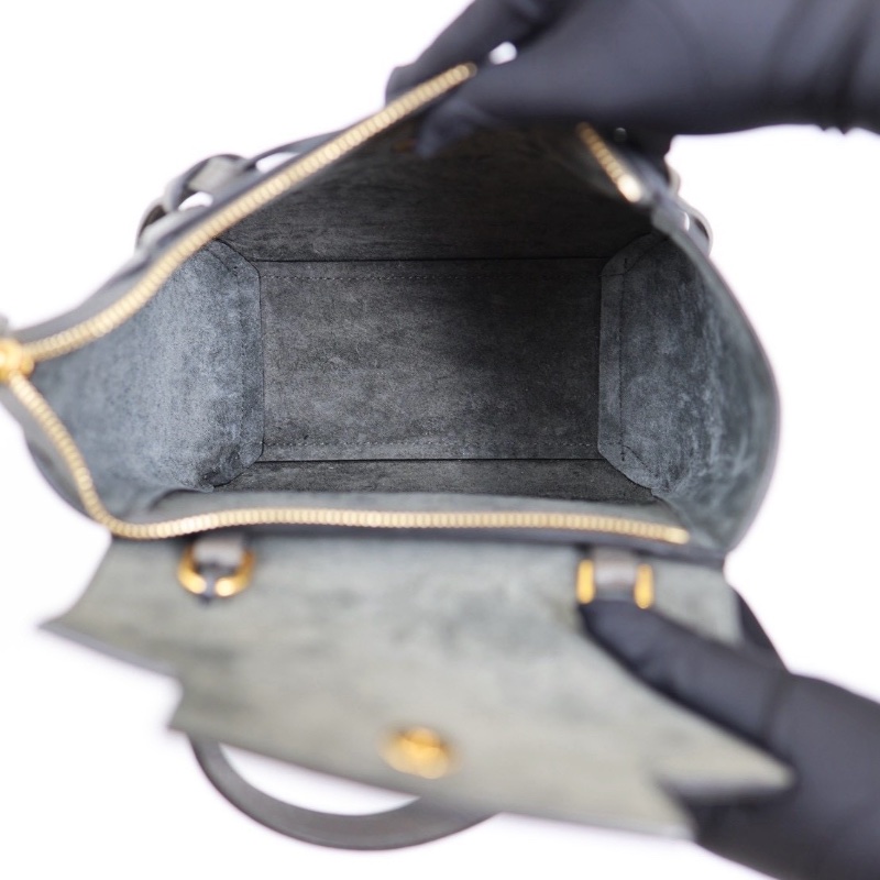 二手Celine Belt Nano 質感灰-10