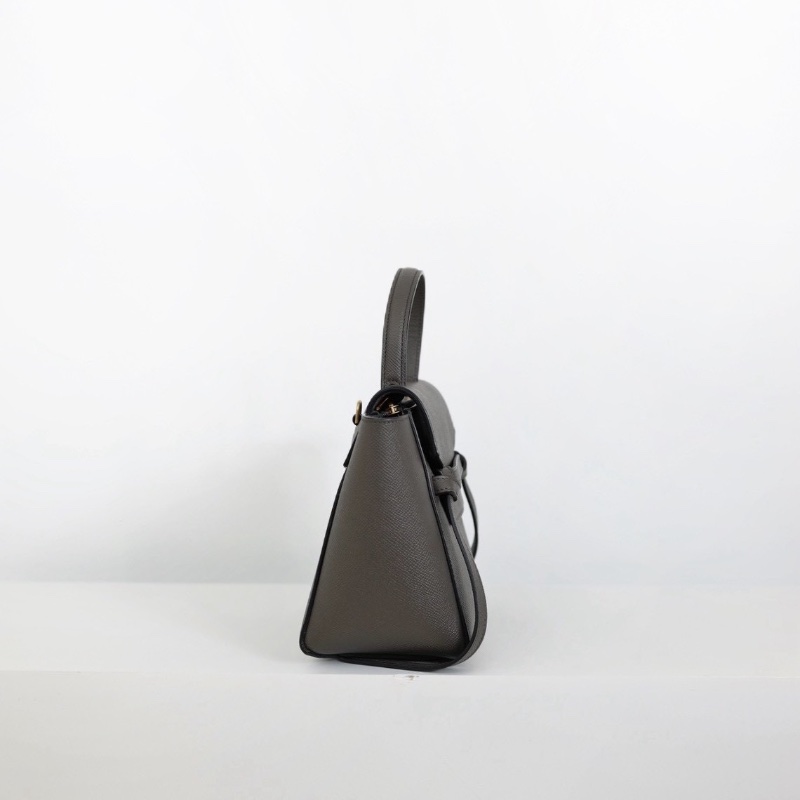 二手Celine Belt Nano 質感灰-18