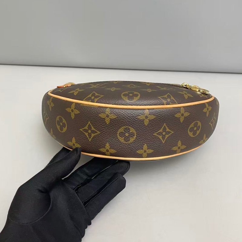 🌷新年芯片款!Louis Vuitton Loop 月亮包/豌豆包 老花-3
