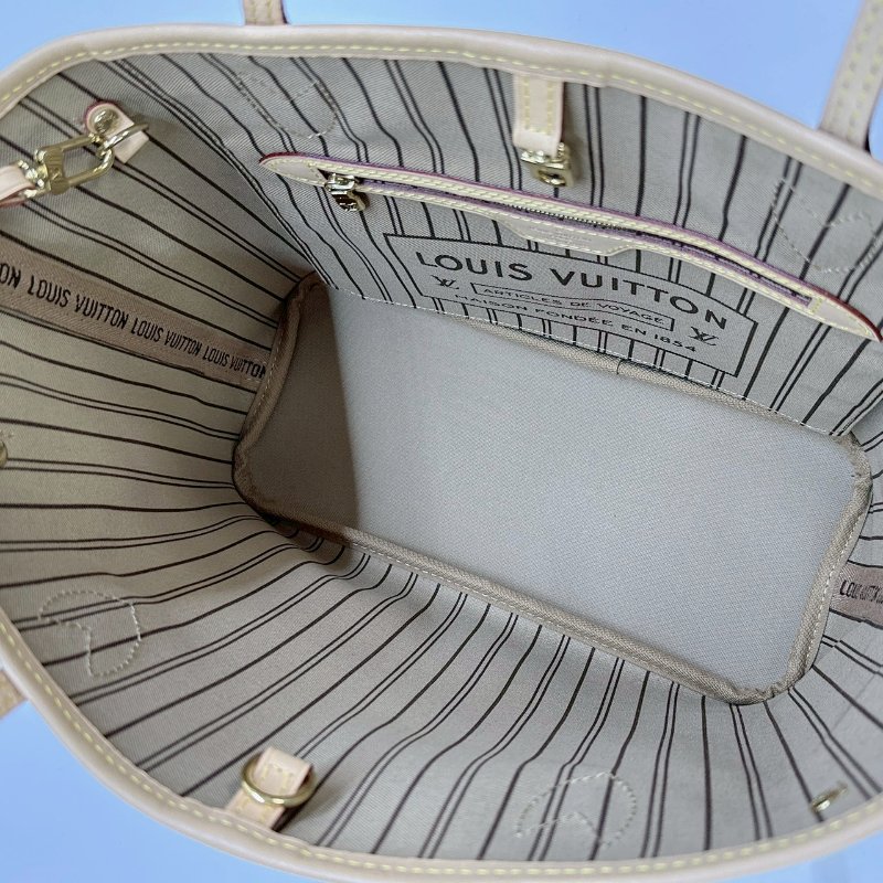 LV Neverfull PM老花托特包-3