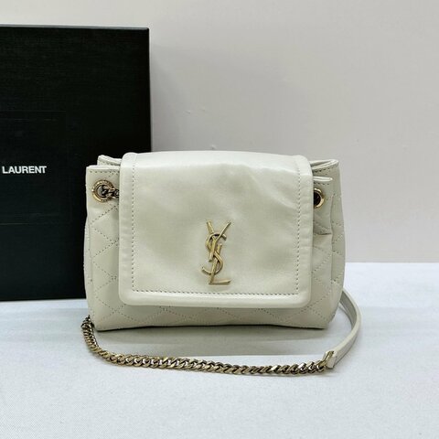 YSL Mini Nolita小羊皮斜背包