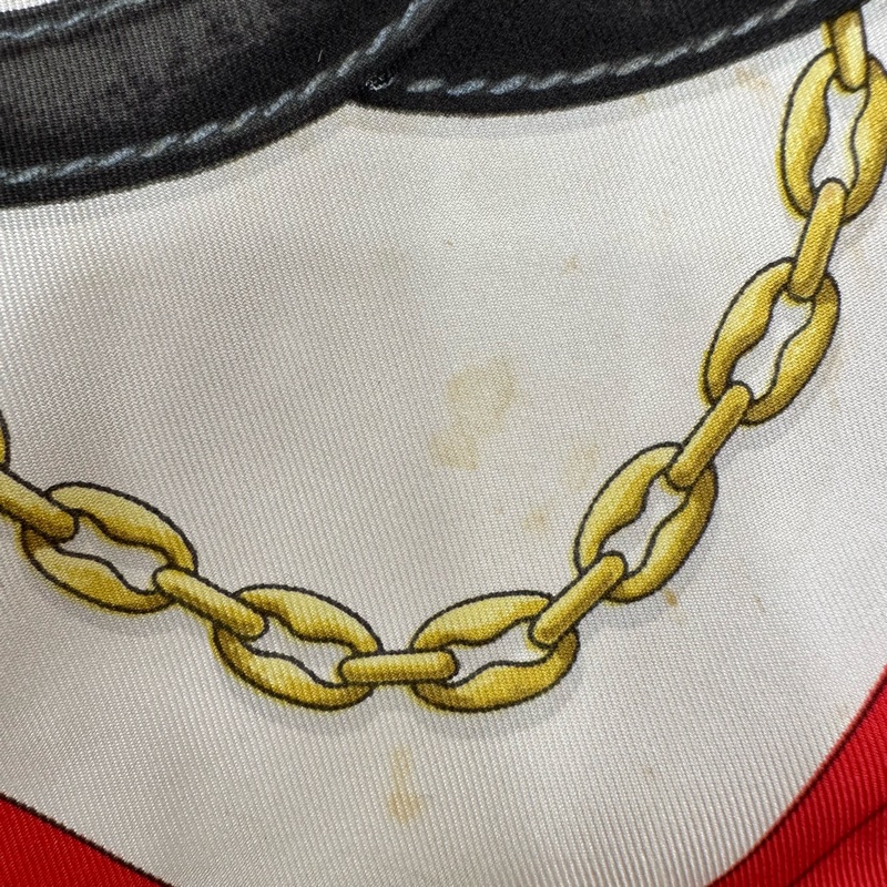 【赫蒂國際精品】 Cartier 卡蒂亞Must de Cartier 系列絲巾 vintage-3