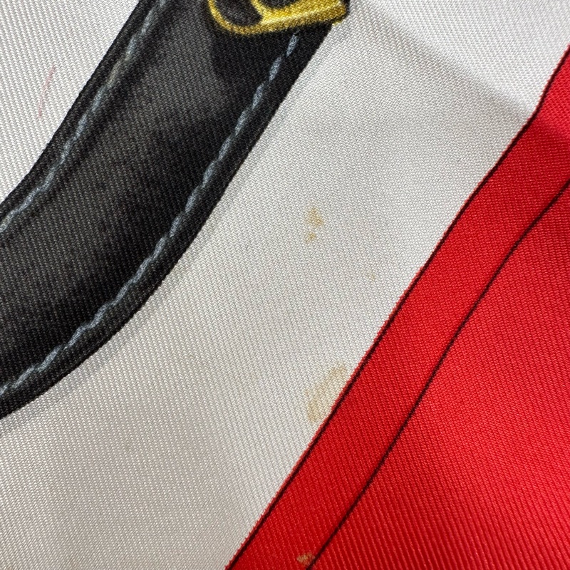 【赫蒂國際精品】 Cartier 卡蒂亞Must de Cartier 系列絲巾 vintage-4