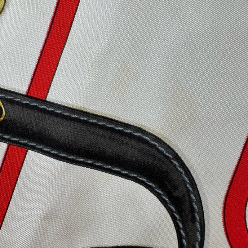 【赫蒂國際精品】 Cartier 卡蒂亞Must de Cartier 系列絲巾 vintage-9