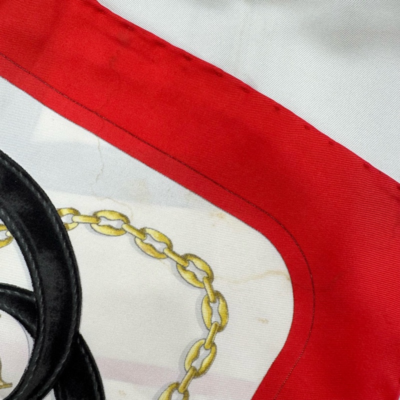 【赫蒂國際精品】 Cartier 卡蒂亞Must de Cartier 系列絲巾 vintage-11