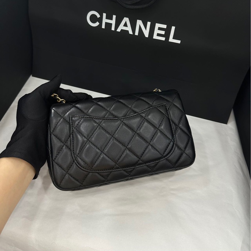 #全新全配🈶購證 #全網最低💰 #芯片款 香奈兒黑金金球Cf20大mini-11