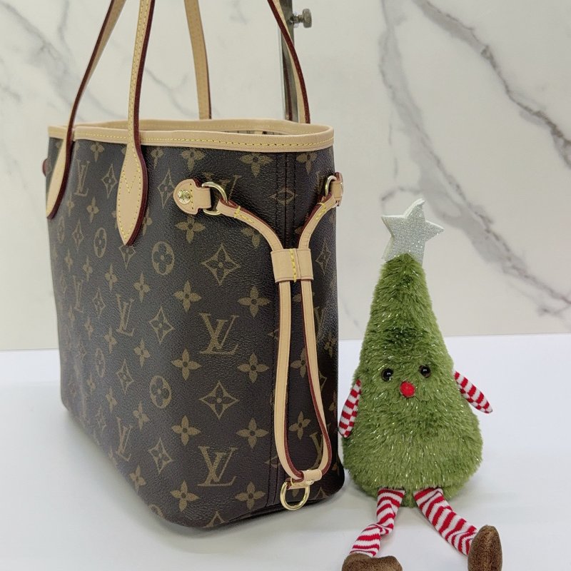 LV Neverfull PM Monogram 帆布托特包-1