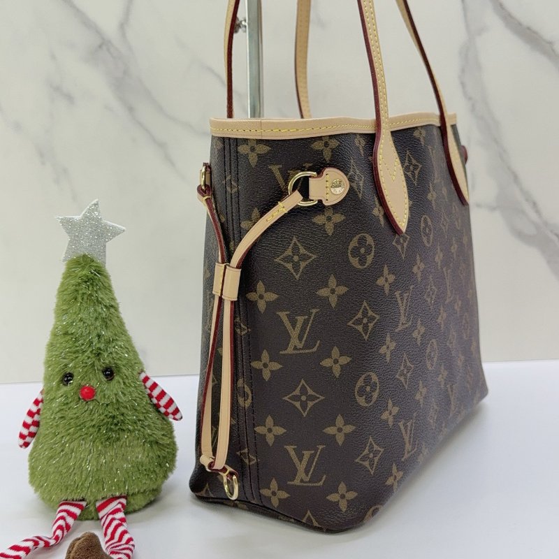 LV Neverfull PM Monogram 帆布托特包-2