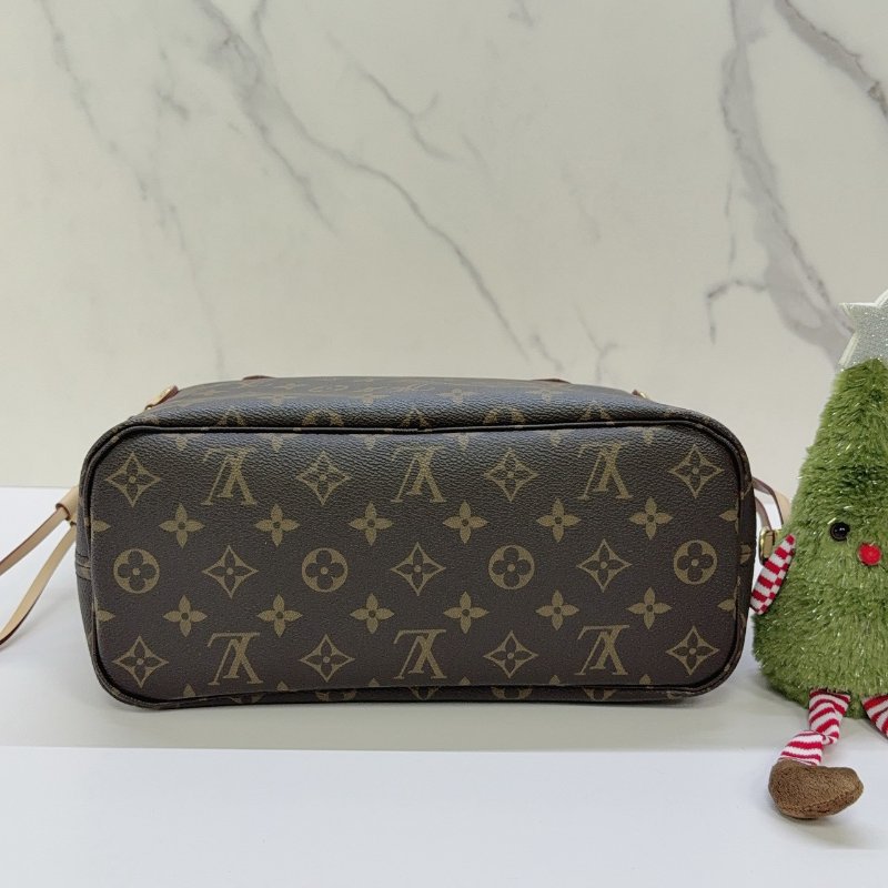 LV Neverfull PM Monogram 帆布托特包-5