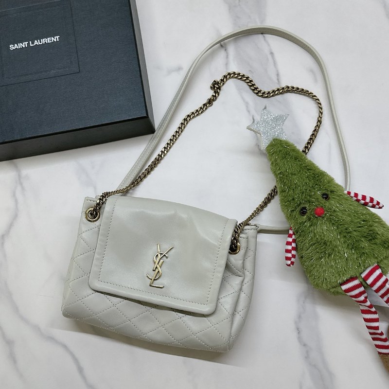 YSL Mini Nolita小羊皮肩背包-0