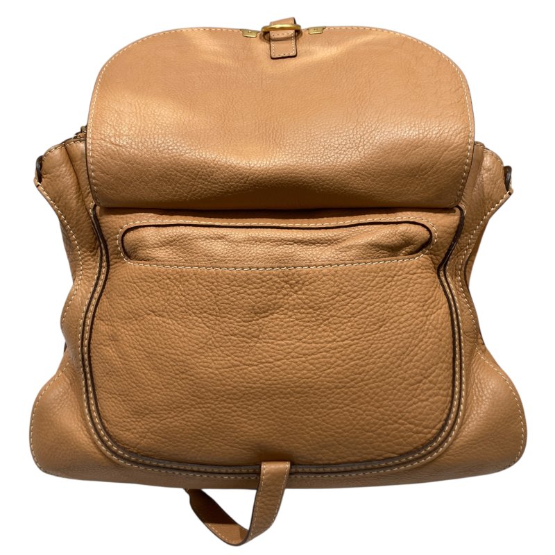 CHLOE 克蘿伊 MARCIE 牛皮 肩背包 淺棕色 金釦-6