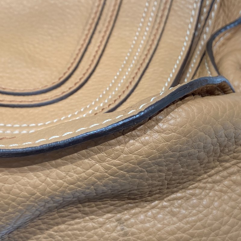 CHLOE 克蘿伊 MARCIE 牛皮 肩背包 淺棕色 金釦-7