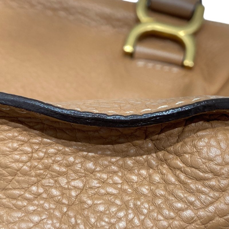 CHLOE 克蘿伊 MARCIE 牛皮 肩背包 淺棕色 金釦-9