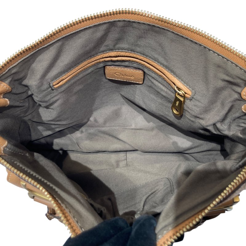 CHLOE 克蘿伊 MARCIE 牛皮 肩背包 淺棕色 金釦-11