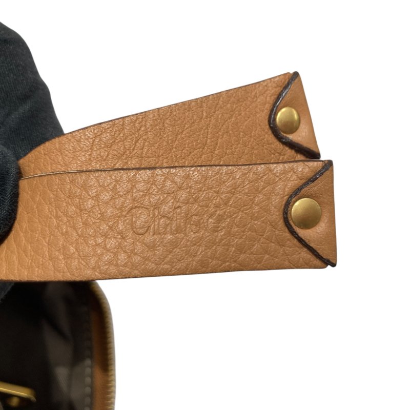 CHLOE 克蘿伊 MARCIE 牛皮 肩背包 淺棕色 金釦-15