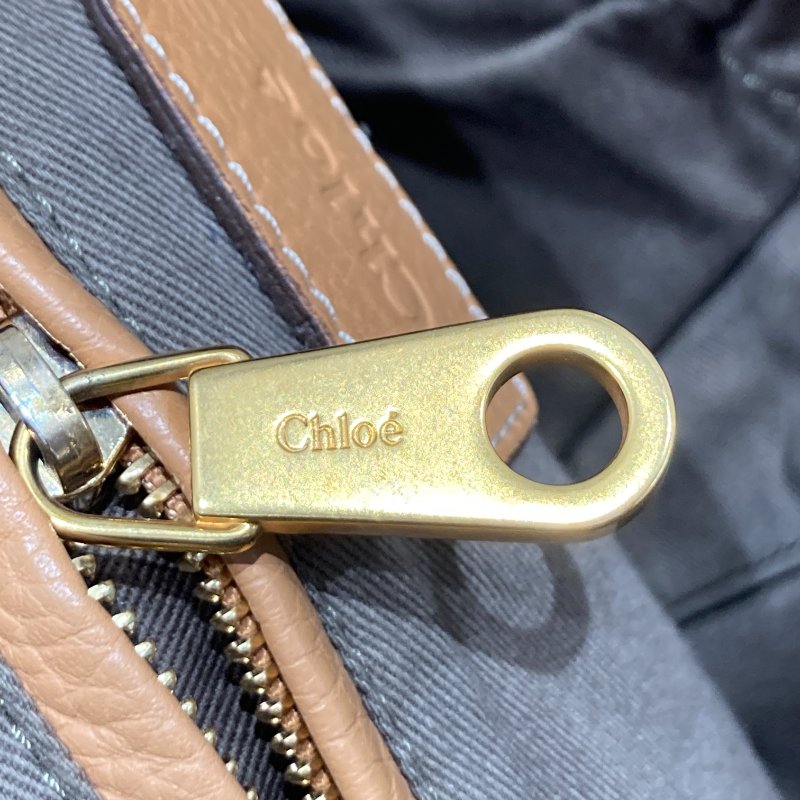 CHLOE 克蘿伊 MARCIE 牛皮 肩背包 淺棕色 金釦-16