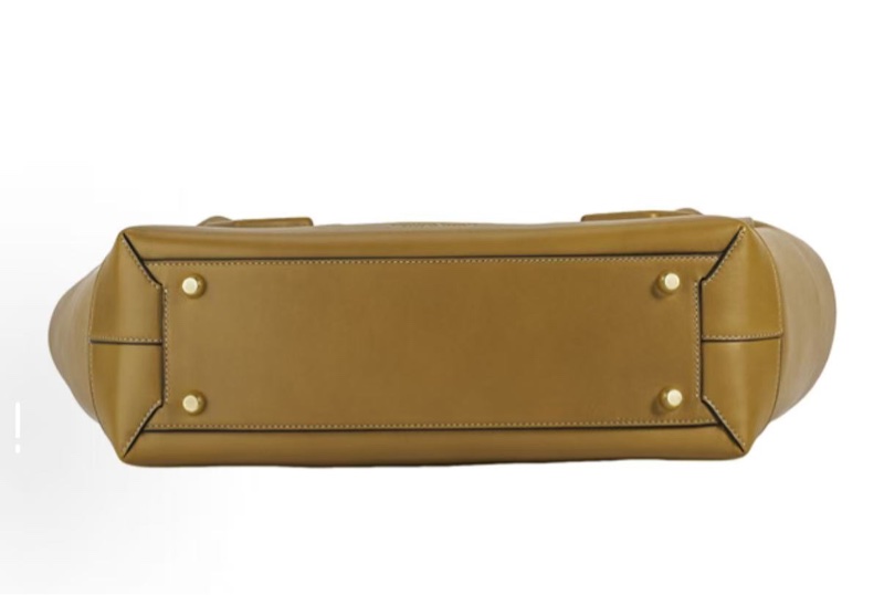 BV ARCO系列編織包焦糖色 牛皮 底長約29公分 全新配件塵袋-5