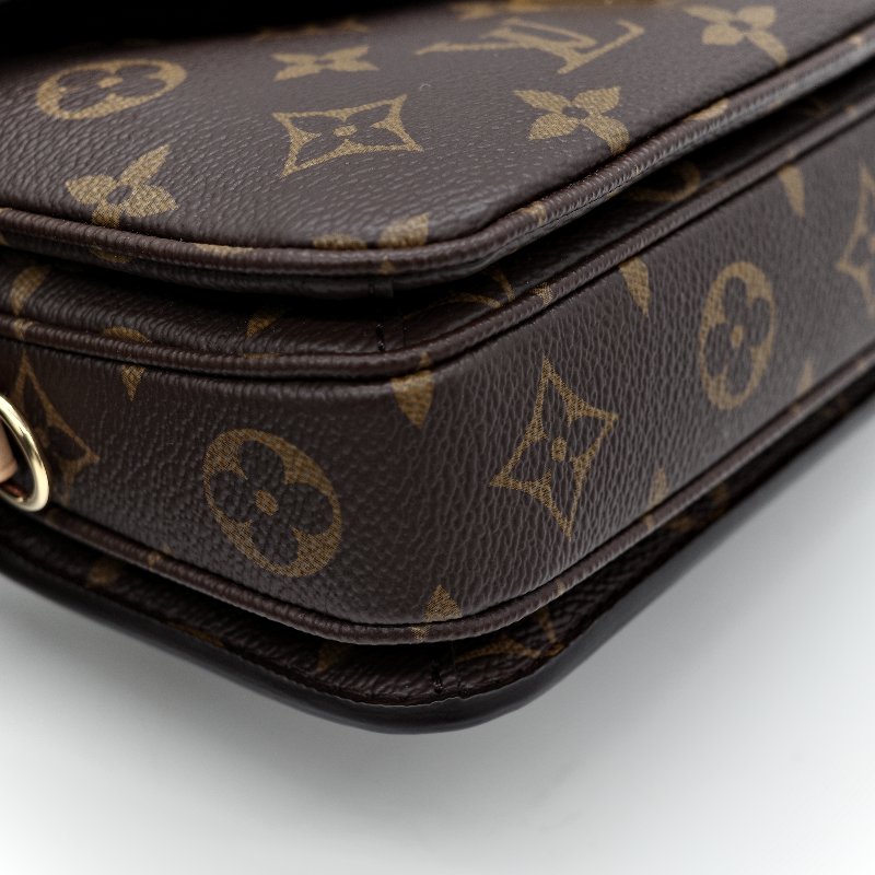 Louis Vuitton 路易威登 Pochette Métis East West 新款郵差包 小號 棕色花紋 斜挎包 |專櫃 106,000-9