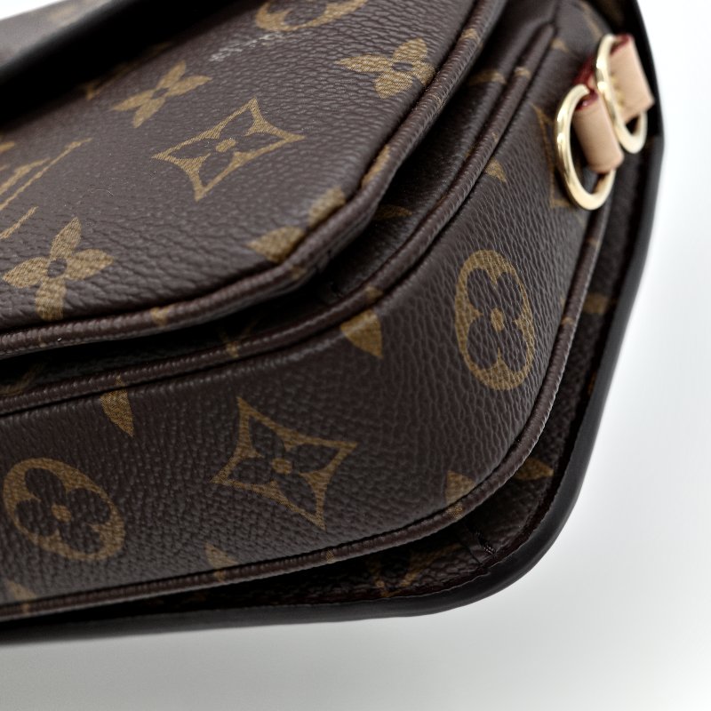 Louis Vuitton 路易威登 Pochette Métis East West 新款郵差包 小號 棕色花紋 斜挎包 |專櫃 106,000-10