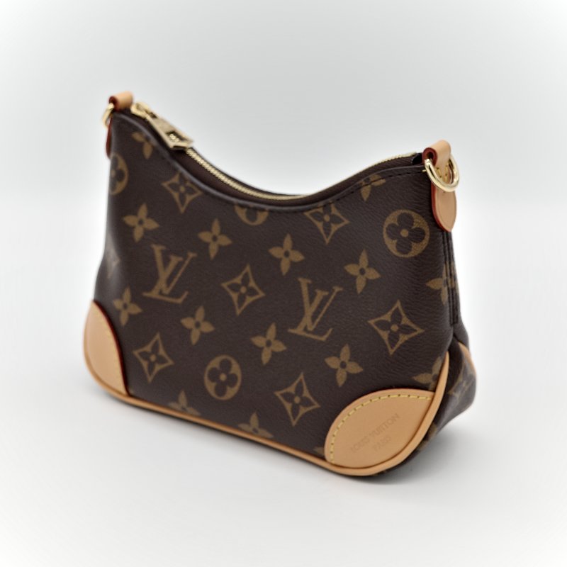 Louis Vuitton 路易威登 Nano Boulogne 棕色花紋 鏈條包 斜挎包-3