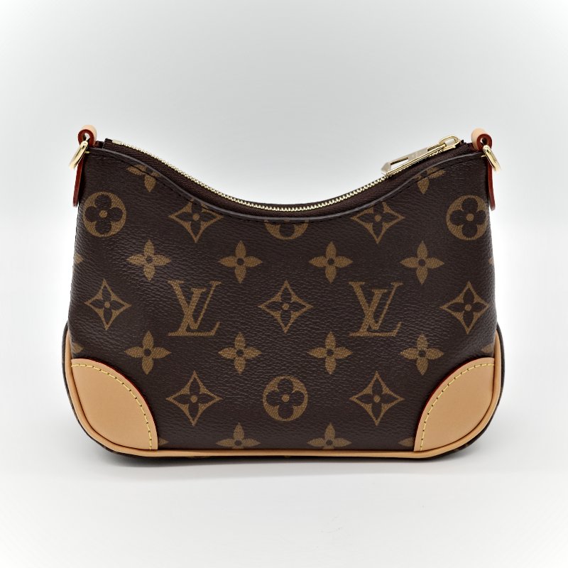 Louis Vuitton 路易威登 Nano Boulogne 棕色花紋 鏈條包 斜挎包-4