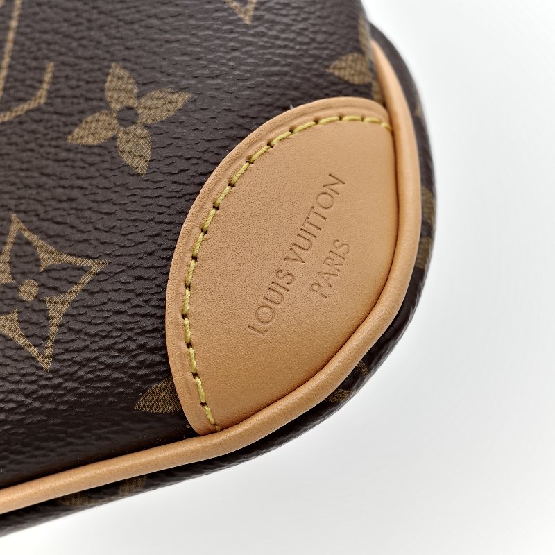 Louis Vuitton 路易威登 Nano Boulogne 棕色花紋 鏈條包 斜挎包-9