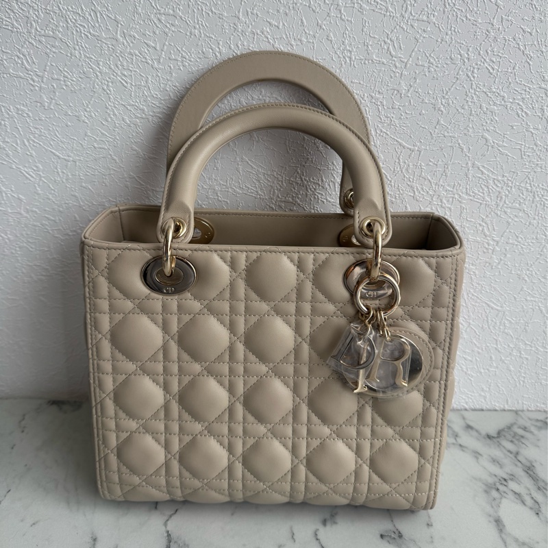 Dior燕麥色5*5黛妃包  超美❤️‍🔥❤️‍🔥❤️‍🔥-0