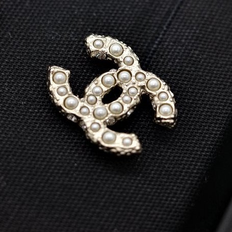 Chanel 香奈兒 CC 淡金色 珍珠 耳環 耳釘-8