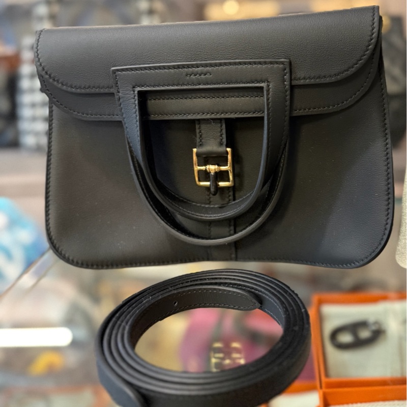 Hermes Mini Halzan黑金-0