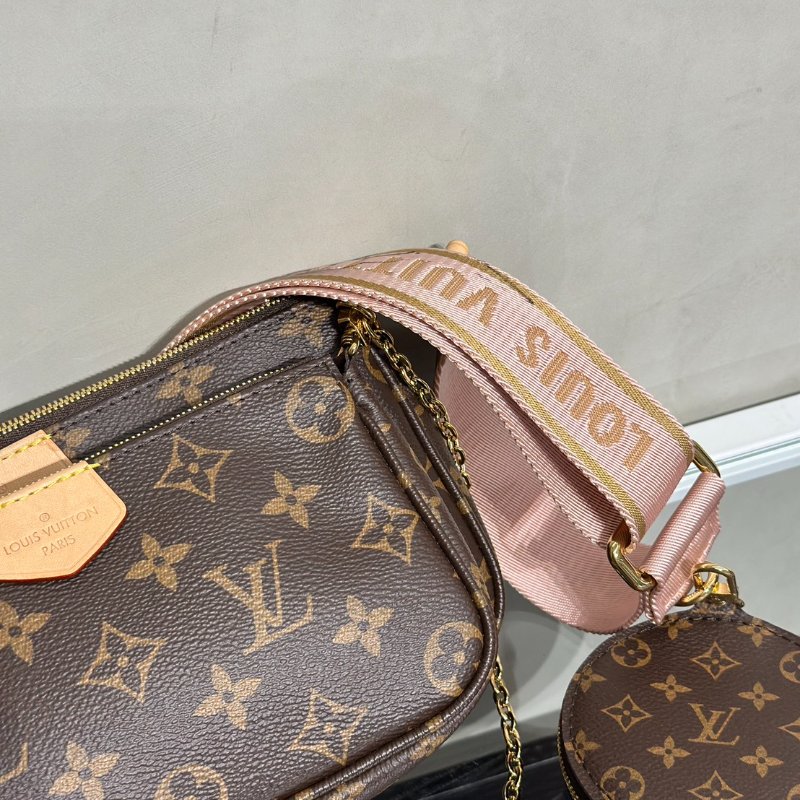 LOUIS VUITTON 五合一麻將包 - 粉-2