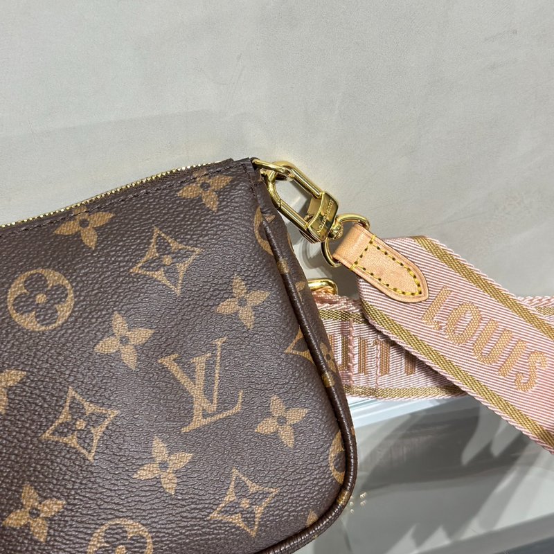 LOUIS VUITTON 五合一麻將包 - 粉-12