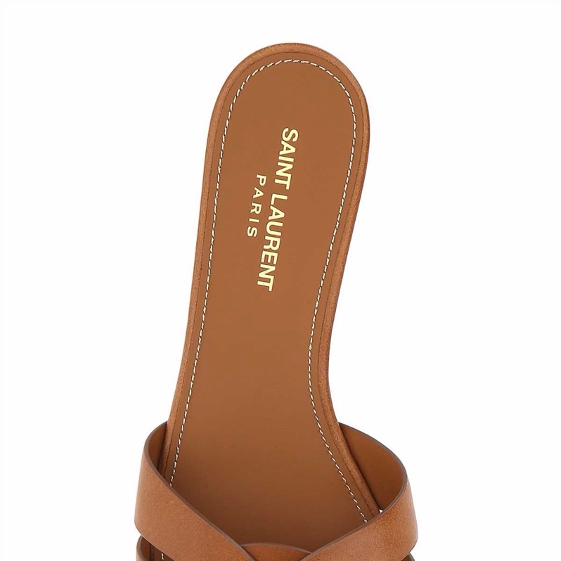 Saint Laurent 女士 TRIBUTE光滑穆勒涼鞋34 34.5 35 35.5 36 36.5 37 37.5 38 38.5 39 39.5 40 40.5 41 41.5 42碼-4