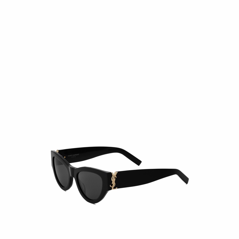Saint Laurent 女士 SLM94 貓眼框太陽眼鏡53 均碼碼橋寬: 2cm; 鏡腿長: 14.5cm; 鏡片直徑: 5.3cm-4