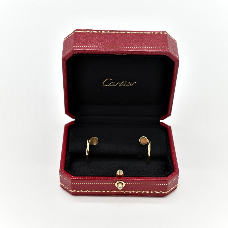 Cartier 卡地亞  Juste un Clou 18K金 釘子耳環-1