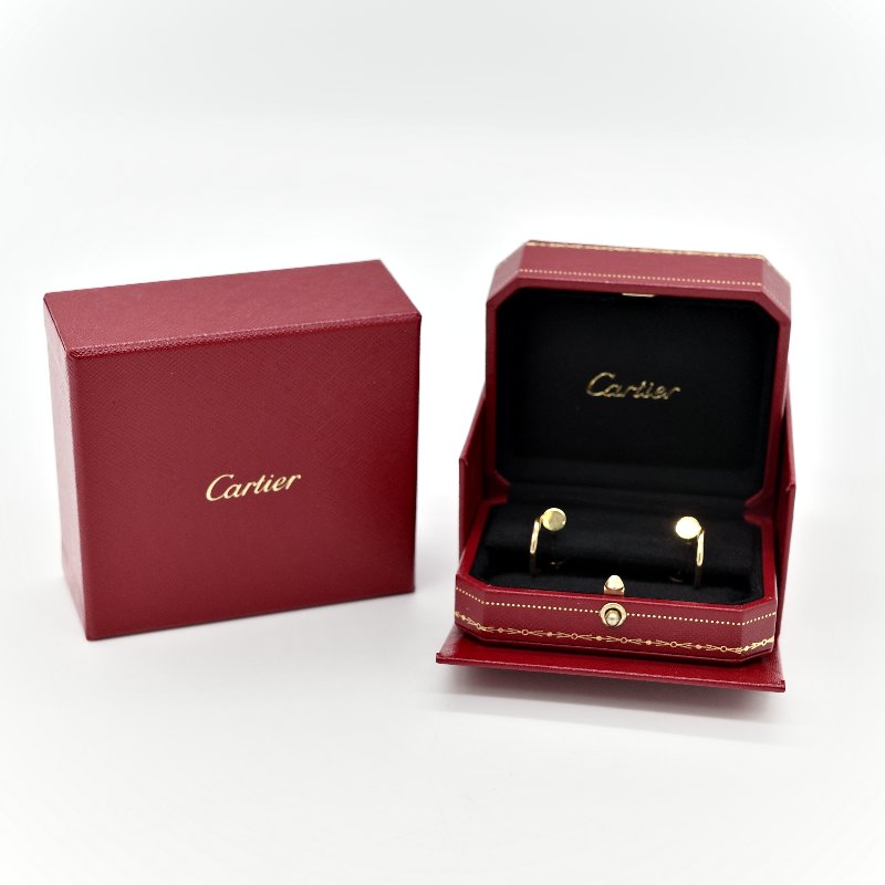Cartier 卡地亞  Juste un Clou 18K金 釘子耳環-7