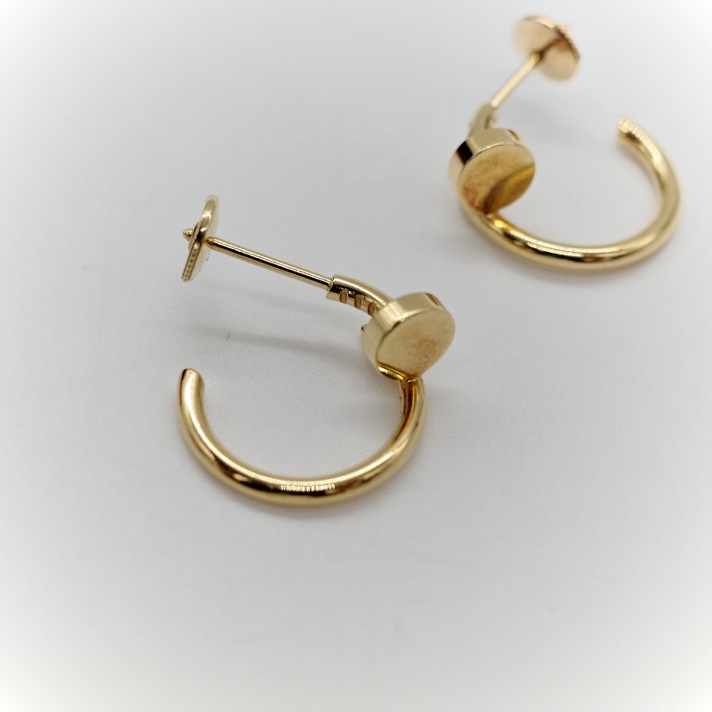 Cartier 卡地亞  Juste un Clou 18K金 釘子耳環-11