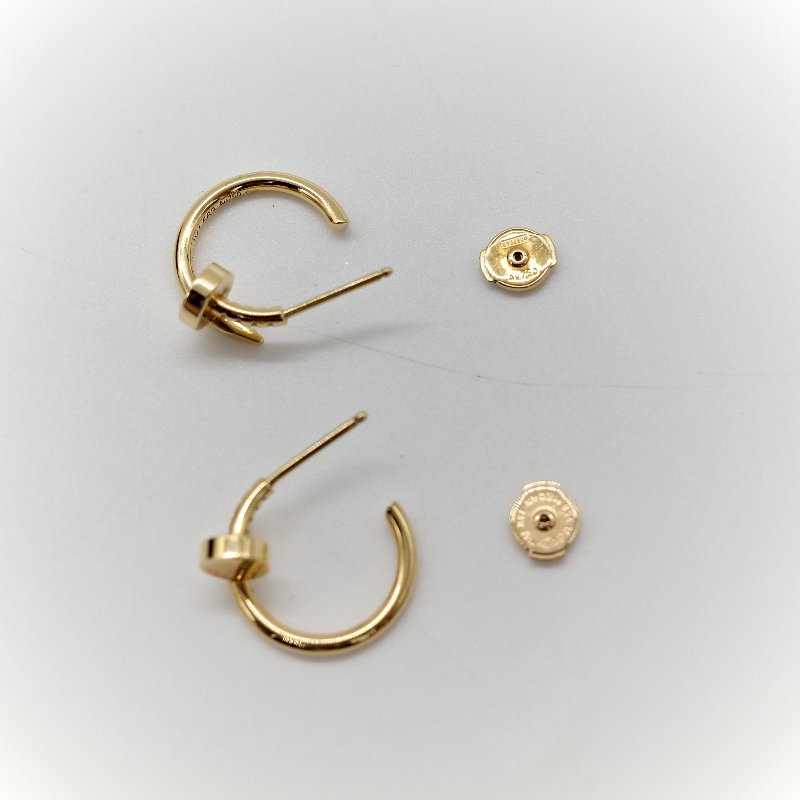 Cartier 卡地亞  Juste un Clou 18K金 釘子耳環-16