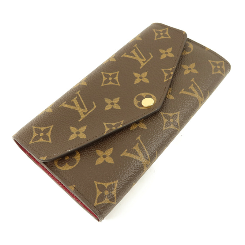 LOUIS VUITTON Monogram Sarah Wallet長錢包-2