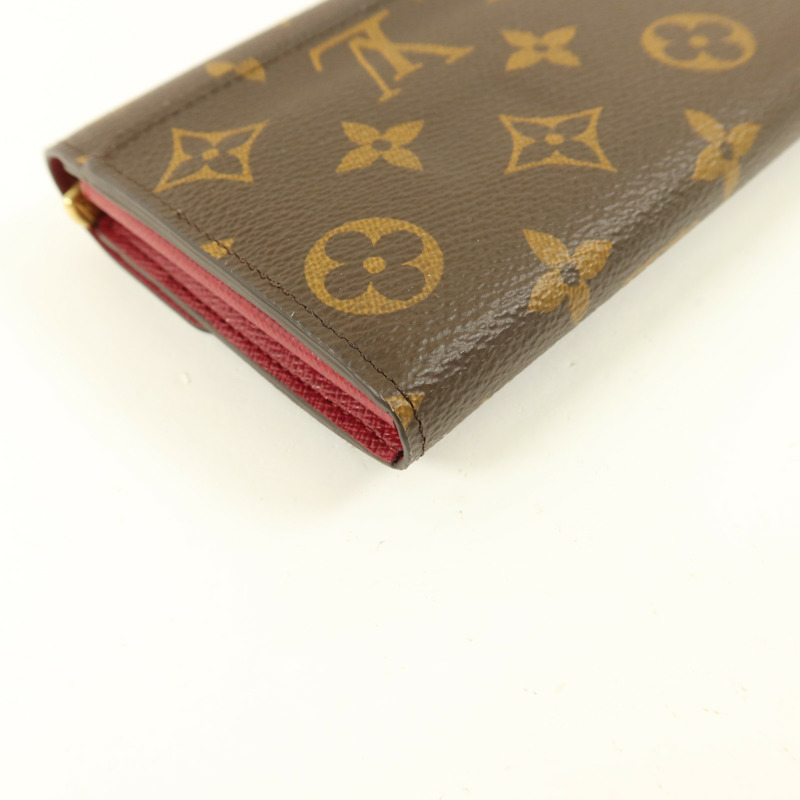 LOUIS VUITTON Monogram Sarah Wallet長錢包-12