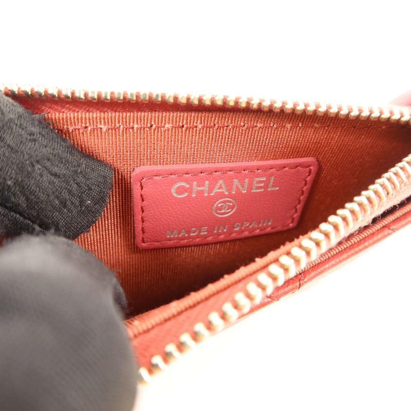 CHANEL 羊皮皮革Card Holder卡片套-5