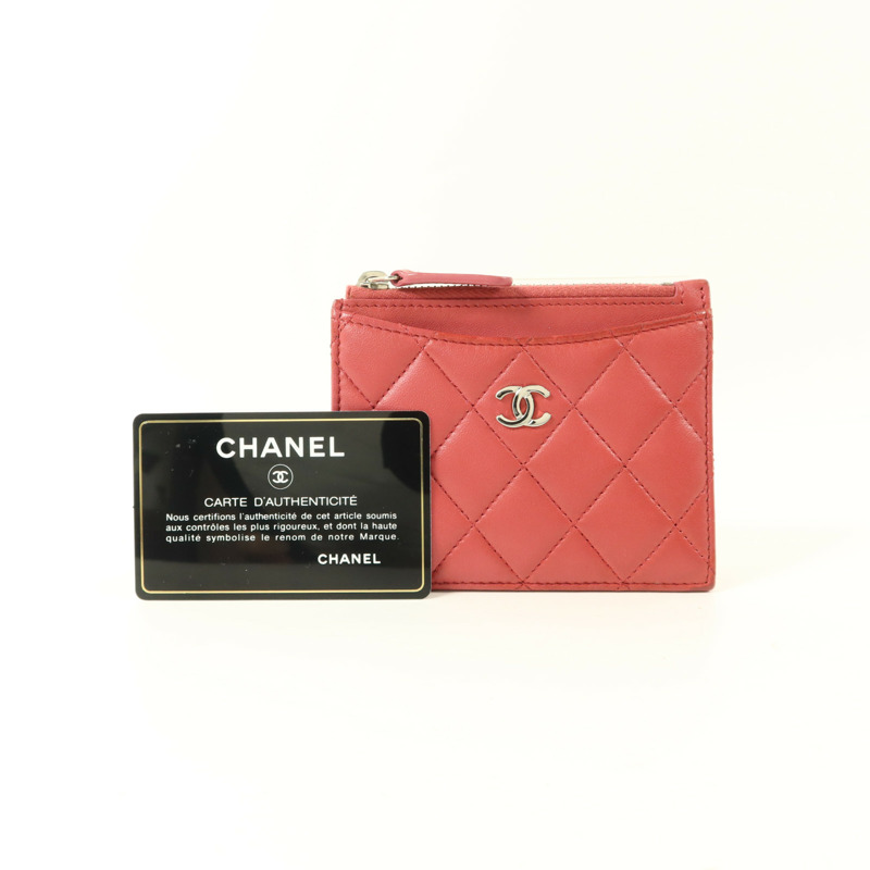 CHANEL 羊皮皮革Card Holder卡片套-8