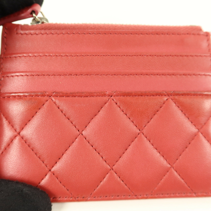 CHANEL 羊皮皮革Card Holder卡片套-13