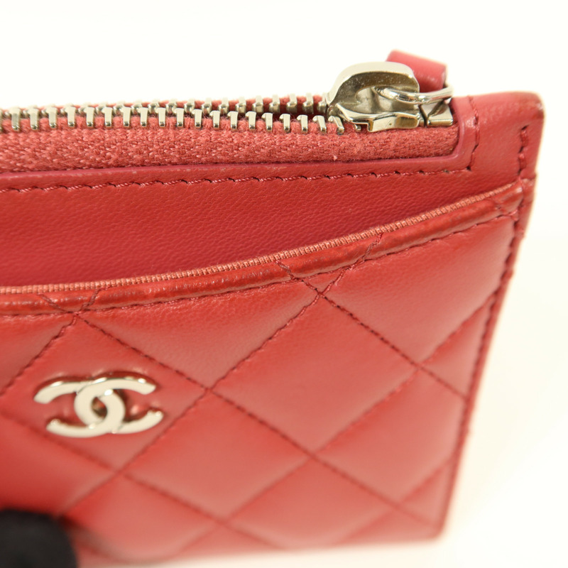 CHANEL 羊皮皮革Card Holder卡片套-15