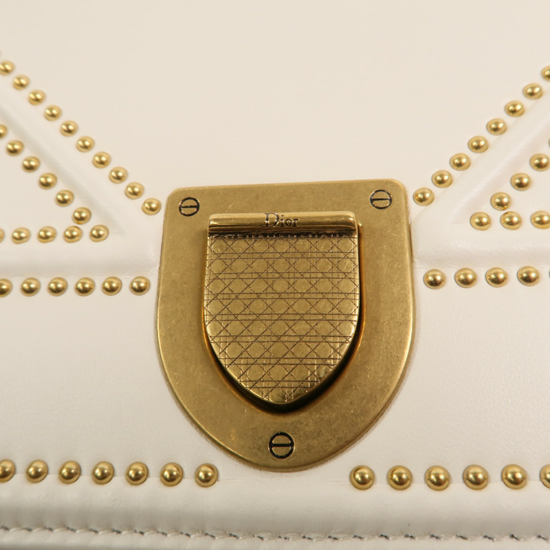 Dior 牛皮皮革Shoulder Bag鏈帶肩背袋-9