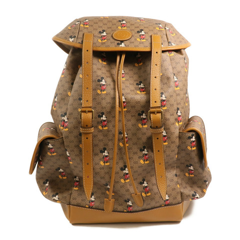 GUCCI 塗層帆布Gucci X Disney Backpack背包