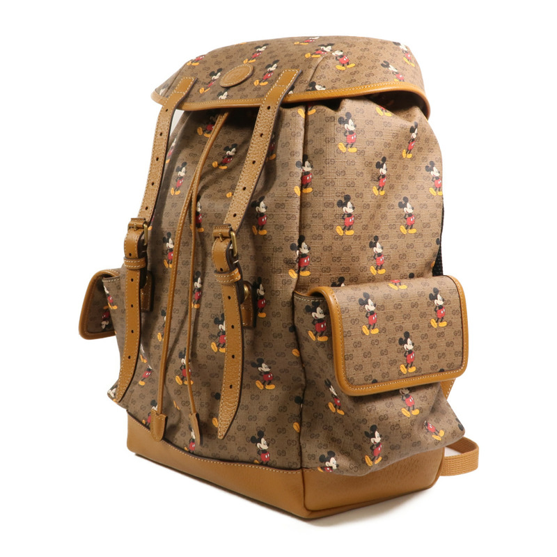 GUCCI 塗層帆布Gucci X Disney Backpack背包-2