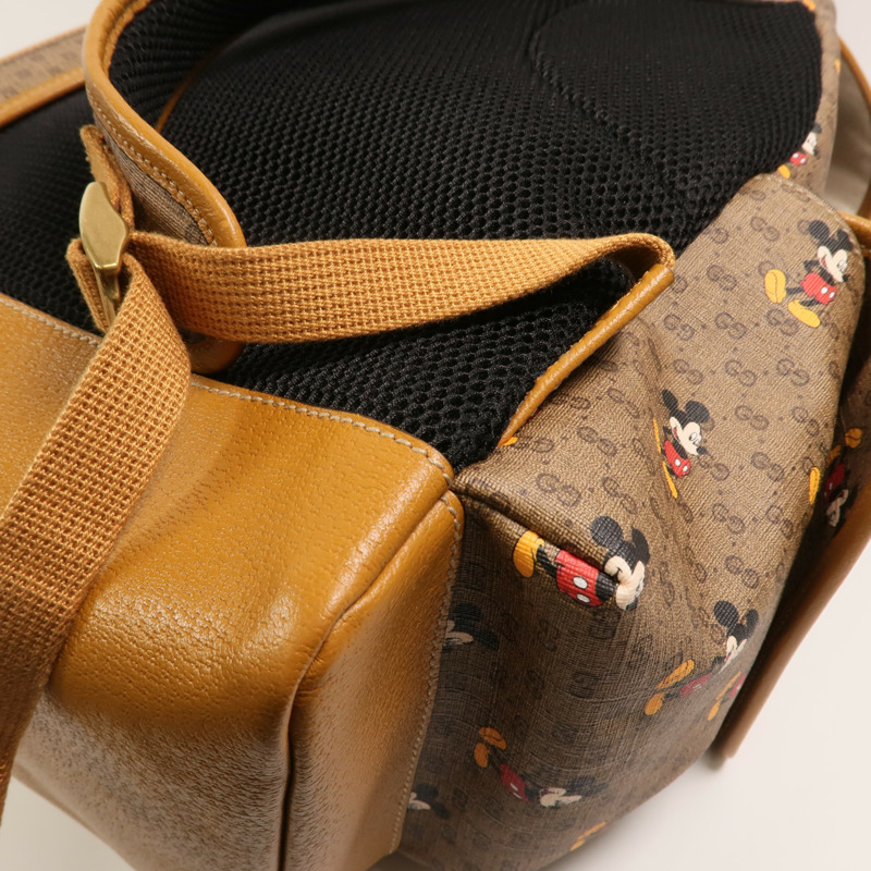 GUCCI 塗層帆布Gucci X Disney Backpack背包-12