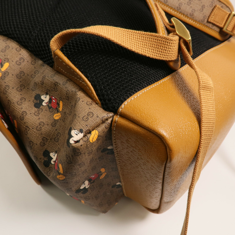 GUCCI 塗層帆布Gucci X Disney Backpack背包-13